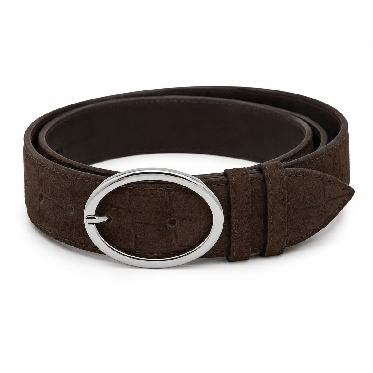 Serena Belt - Kahverengi Süet