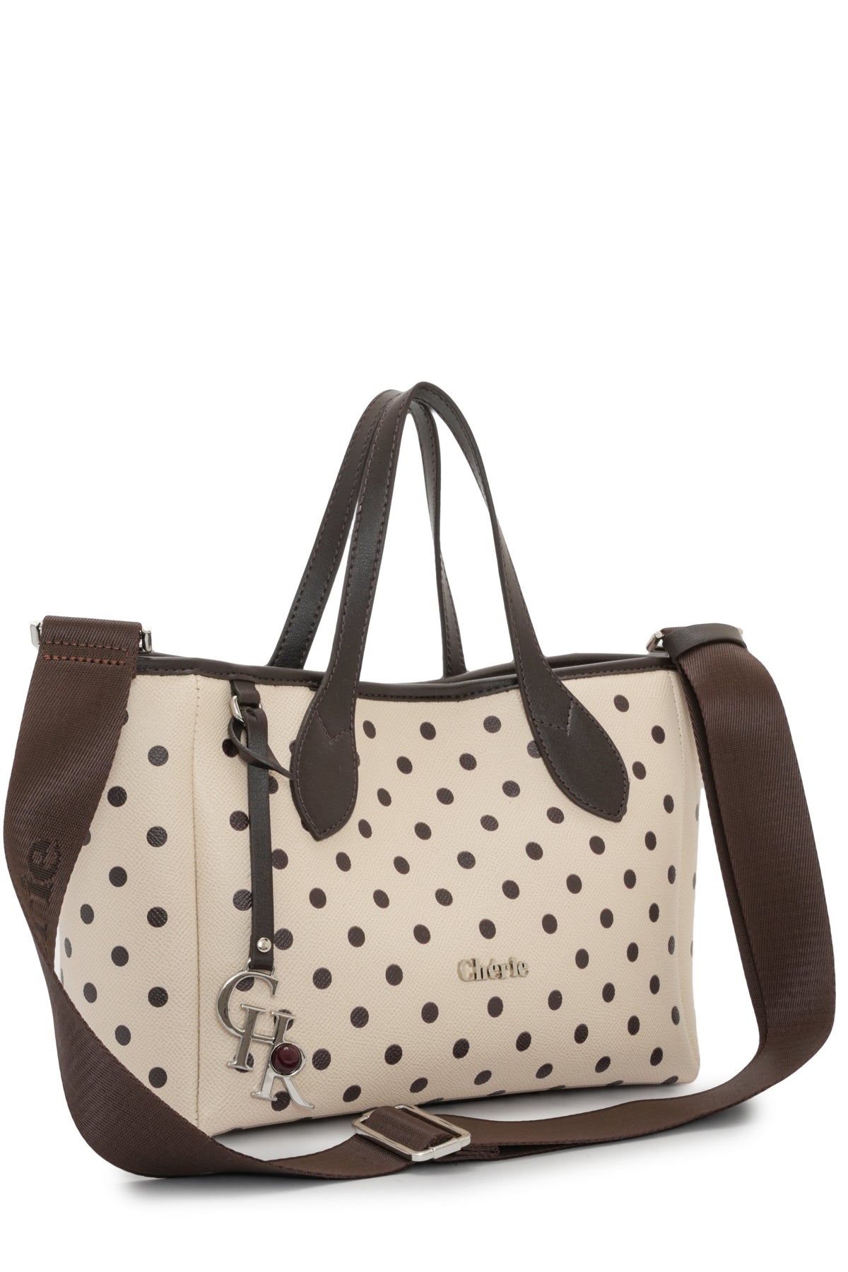 Rachel Beige | Medium - Vegan leather