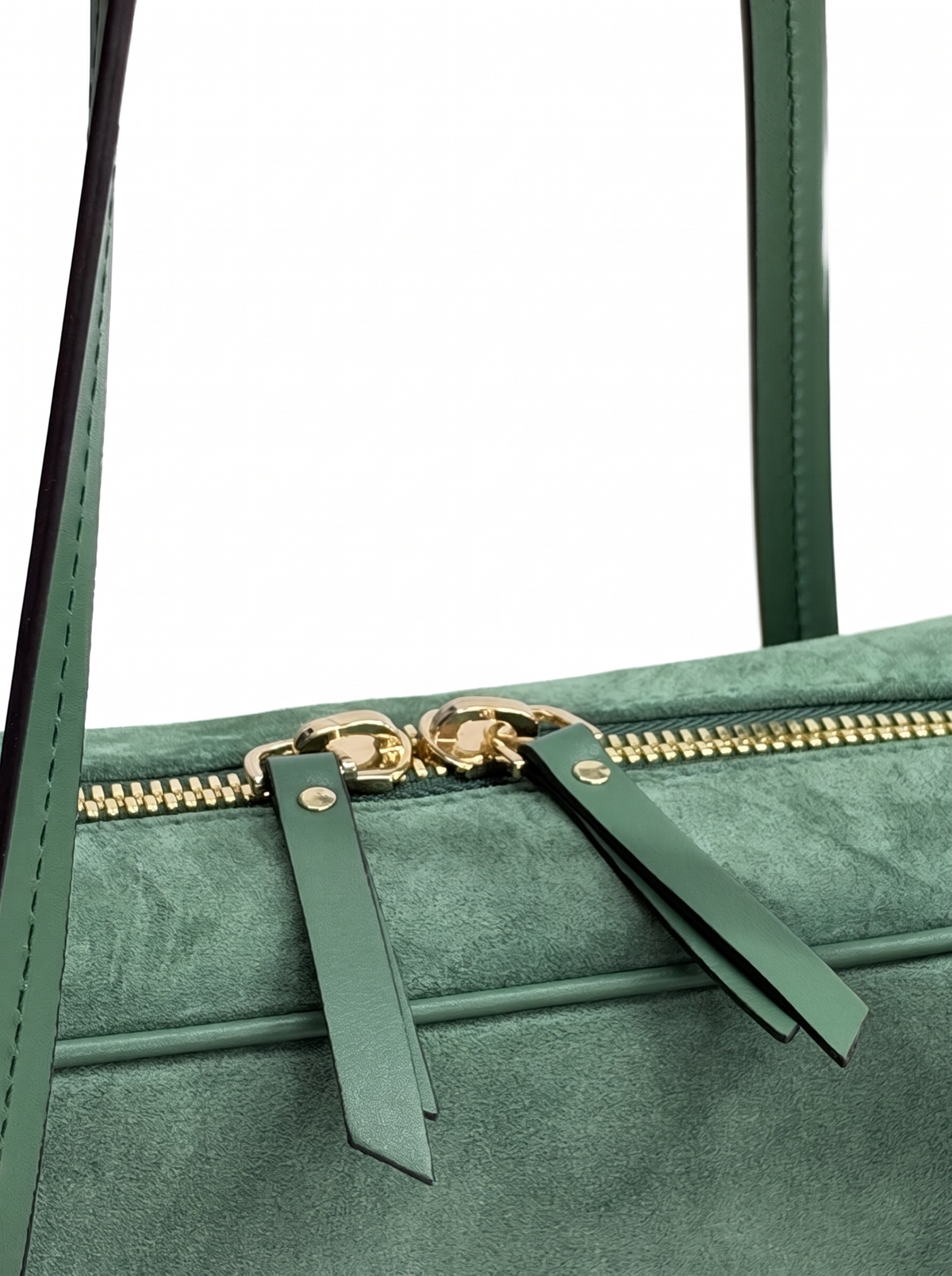 HEIDI - GREEN SUEDE