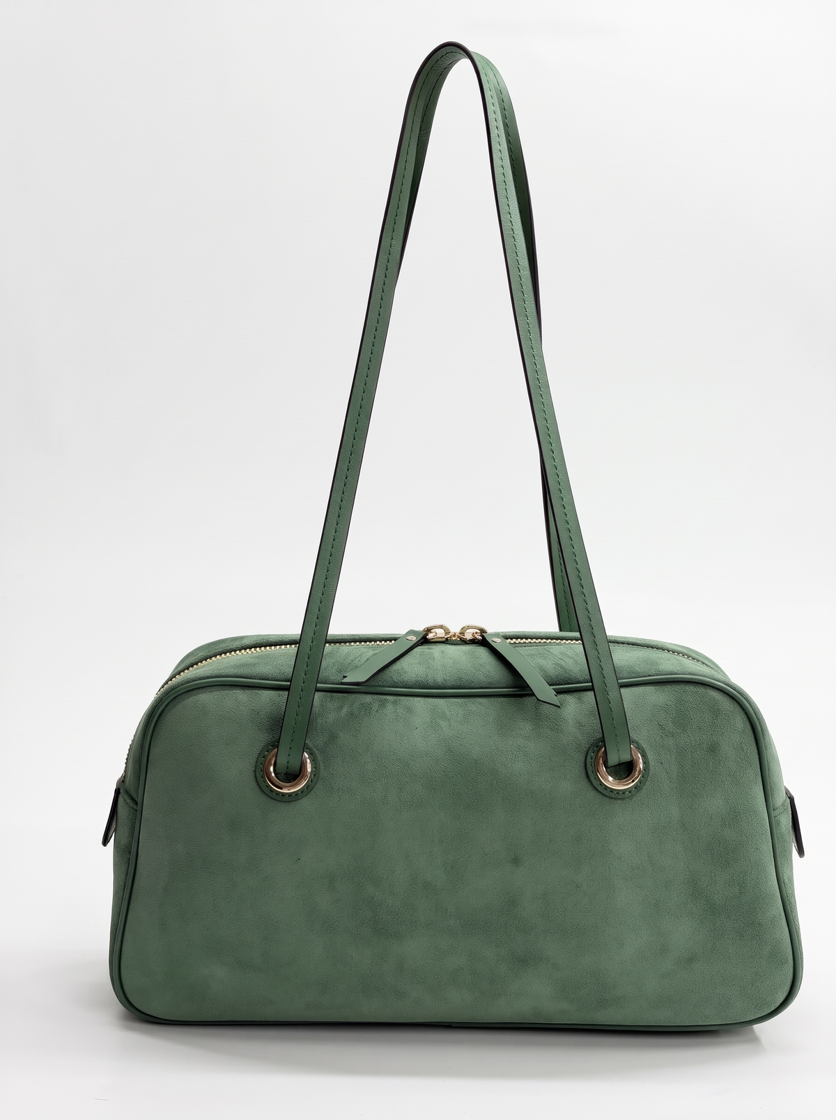 HEIDI - GREEN SUEDE
