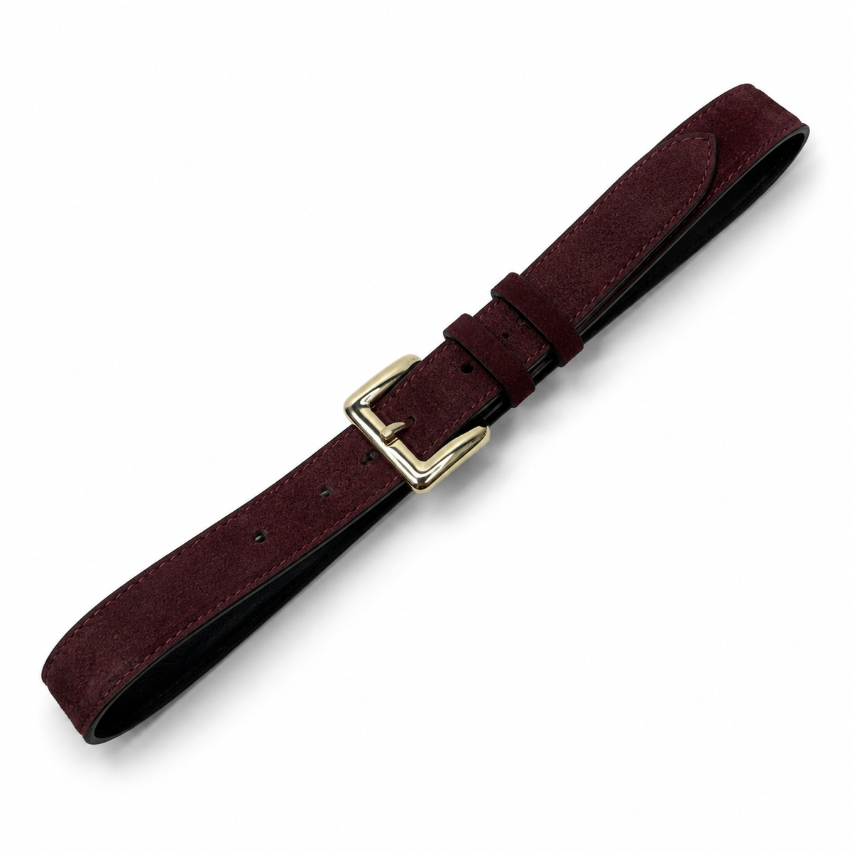 Riri Belt - Bordo Süet