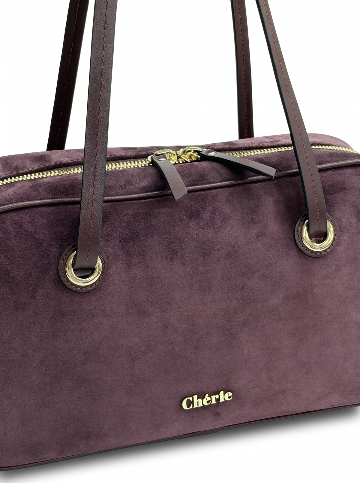 HEIDI - BURGUNDY SUEDE