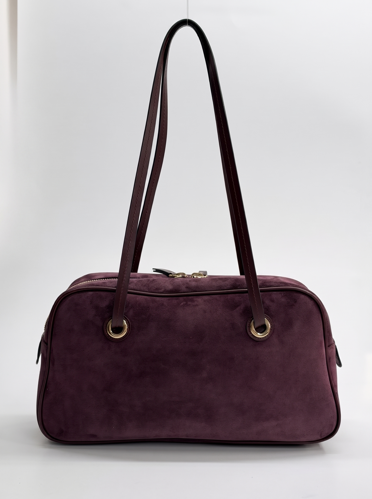 HEIDI - BURGUNDY SUEDE