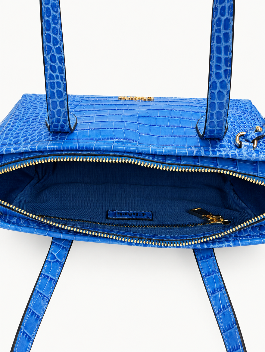 RACHEL SHOULDER - BLUE CROCO