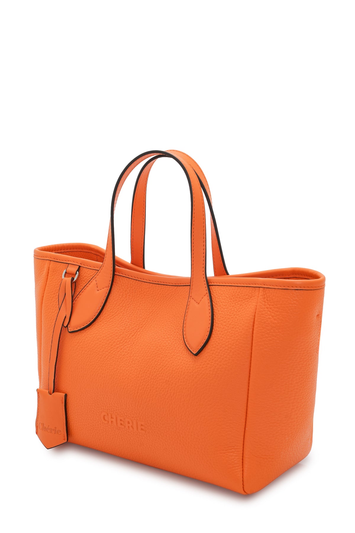 Rachel  Orange  Leather