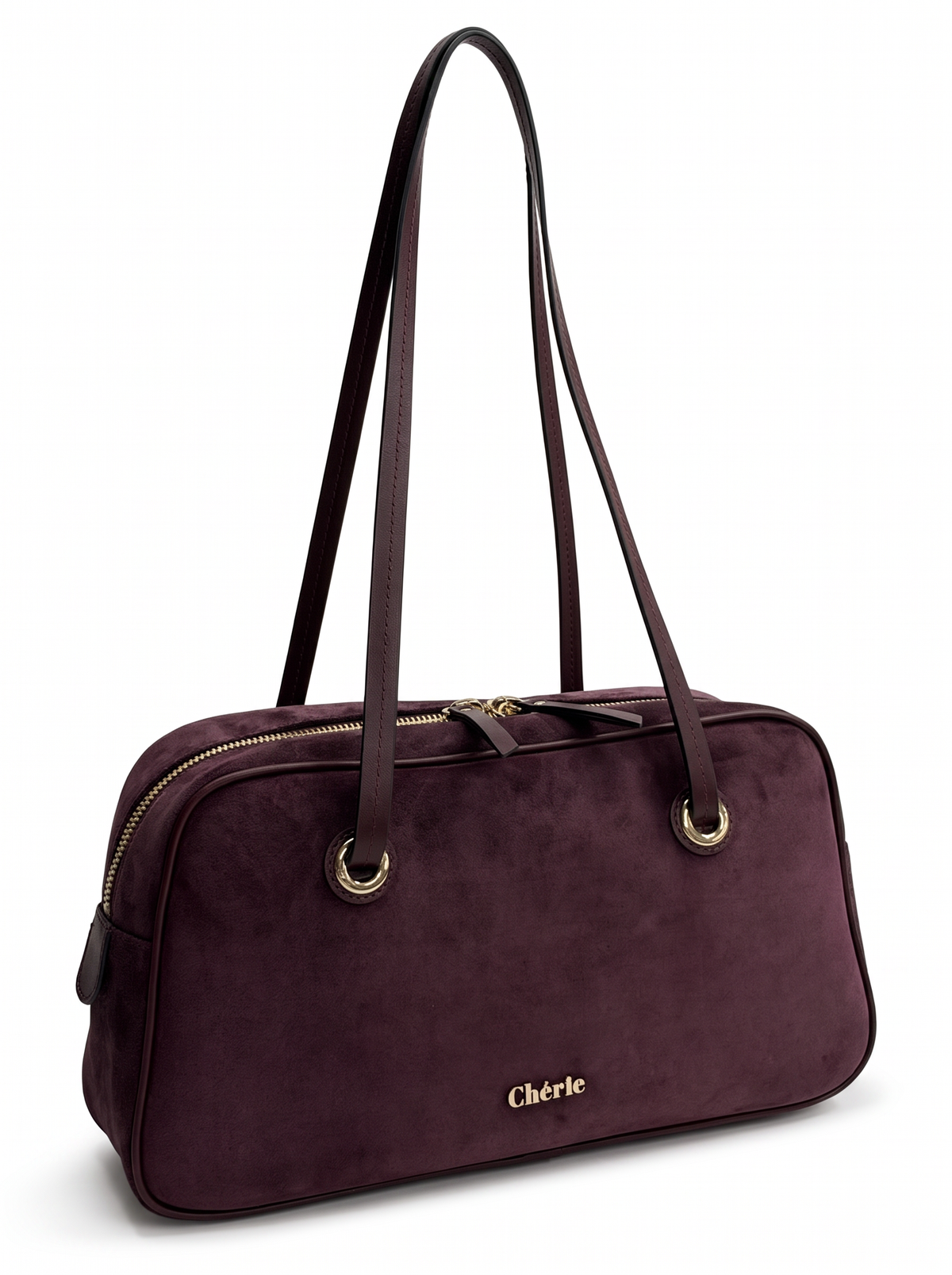 HEIDI - BURGUNDY SUEDE