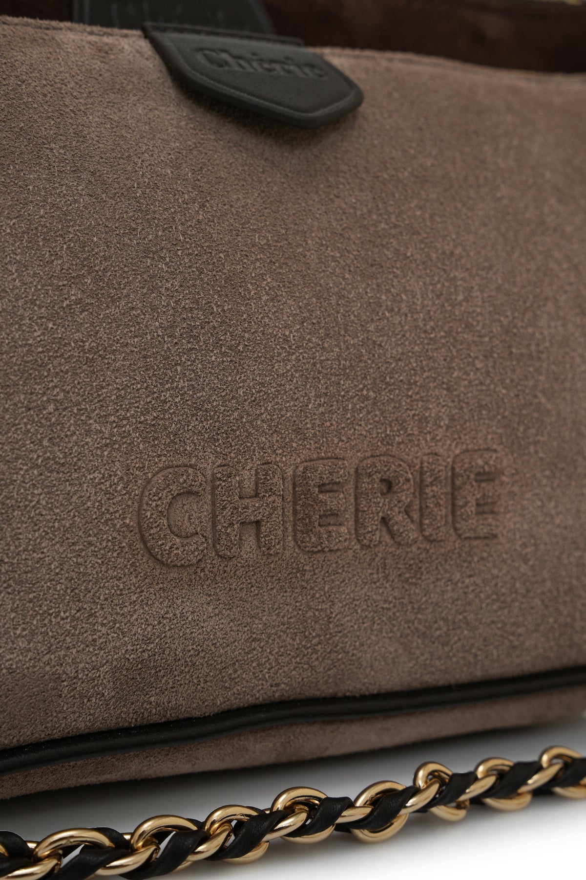Lovita suede brown/taupe
