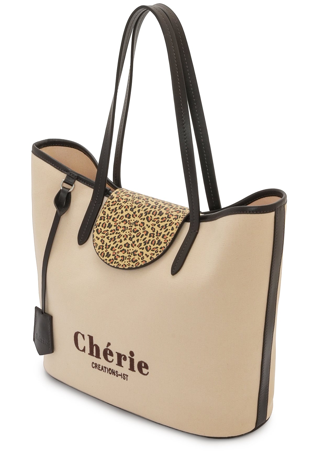 Cosmo Canvas  Beige-Leopard