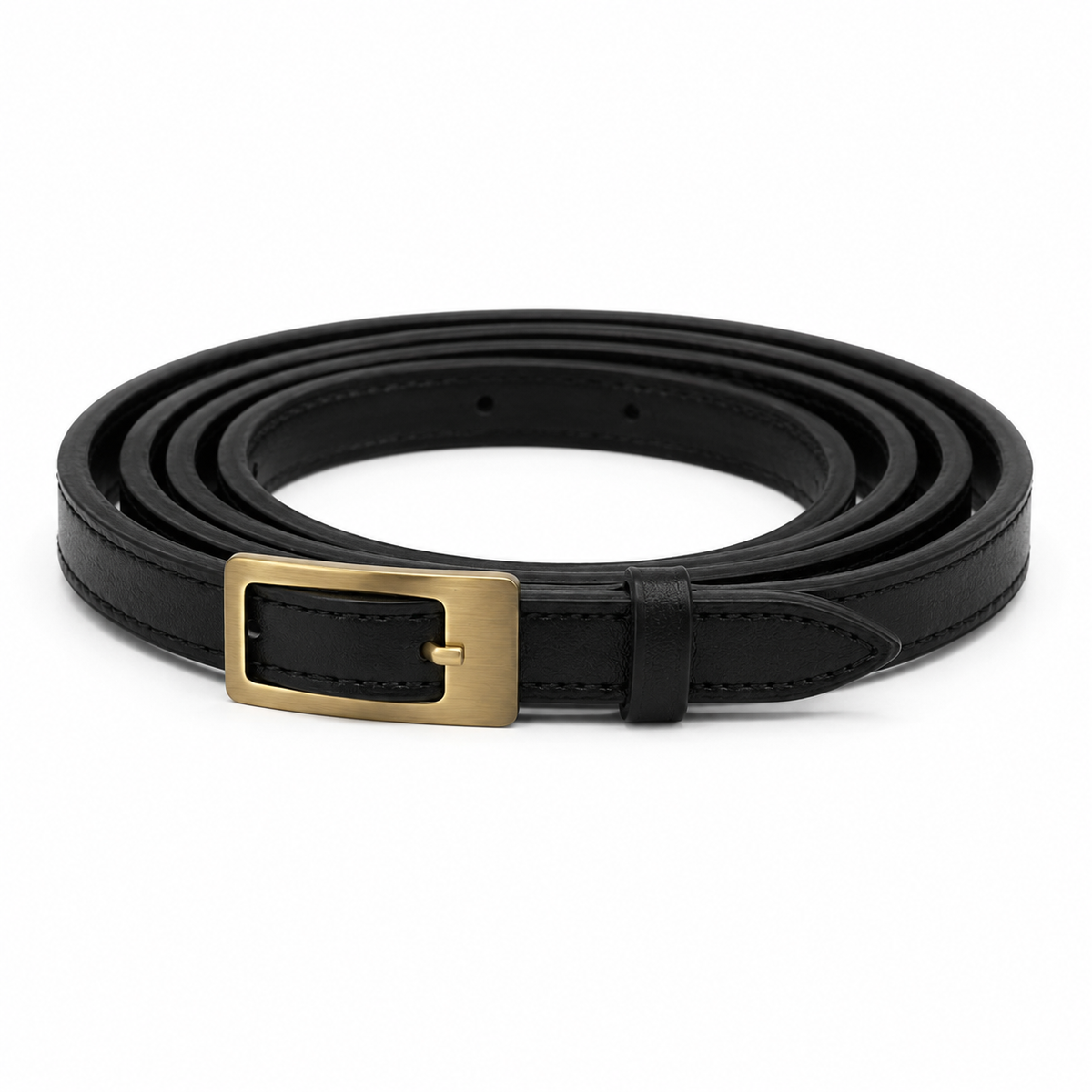 Diana Belt - Siyah Deri