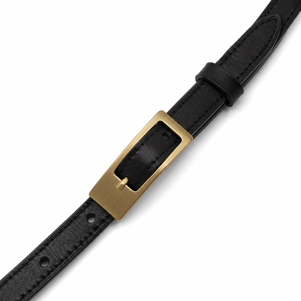 Diana Belt - Siyah Deri
