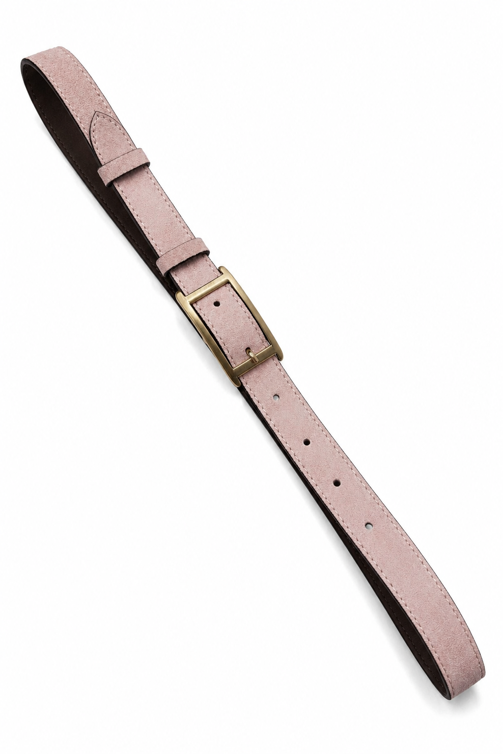 Athena Belt - Baby Pudra Süet