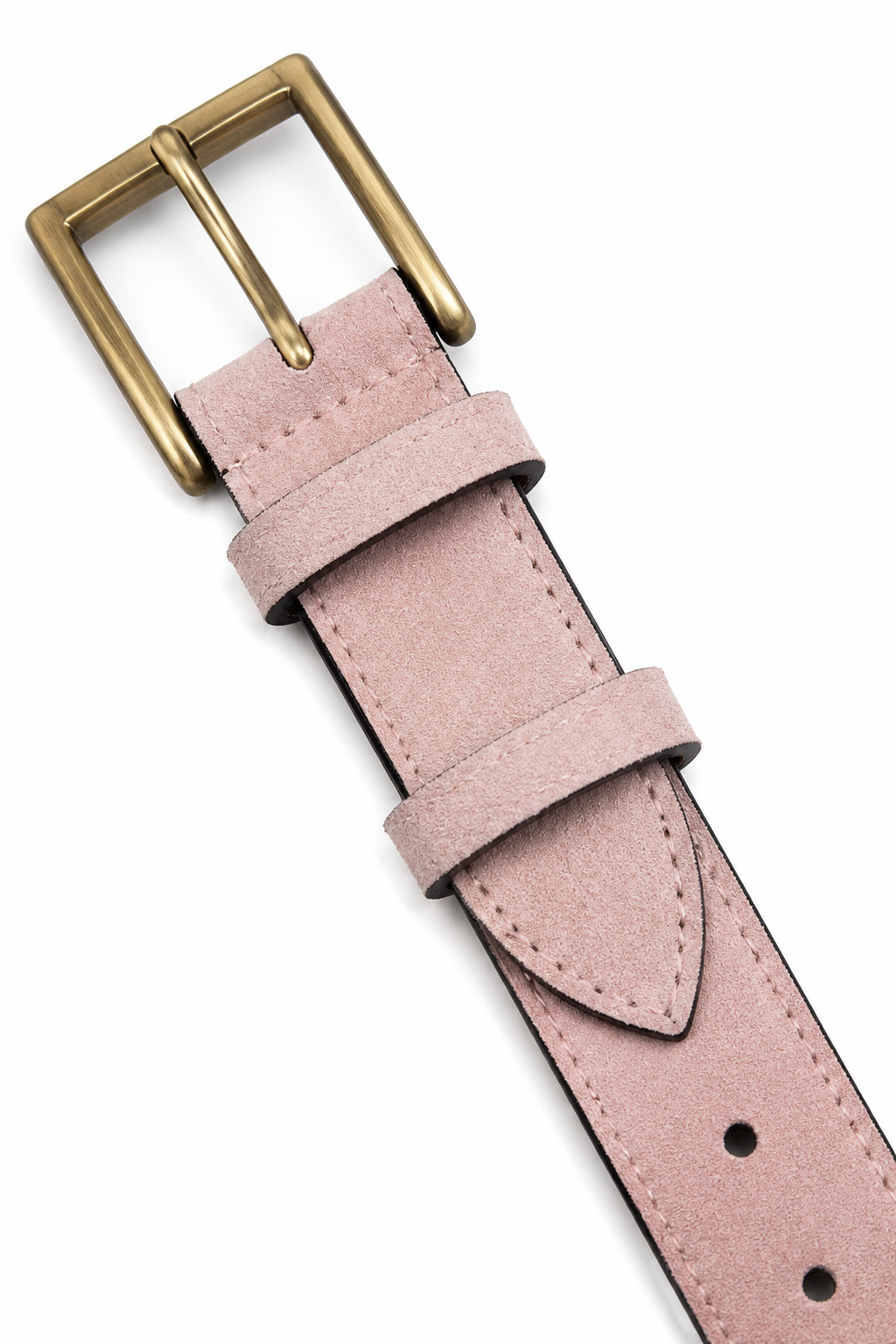 Athena Belt - Baby Pudra Süet