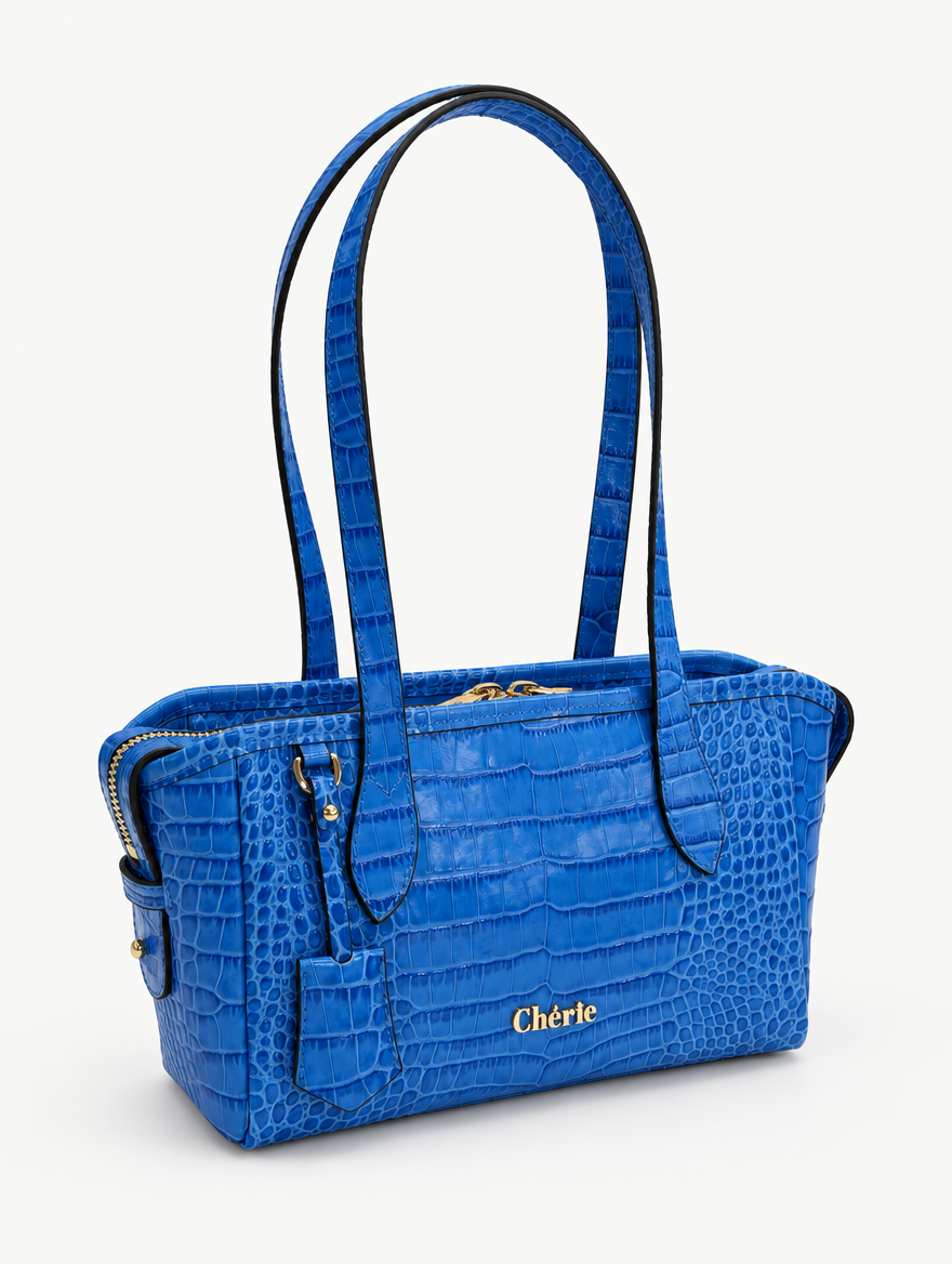 RACHEL SHOULDER - BLUE CROCO