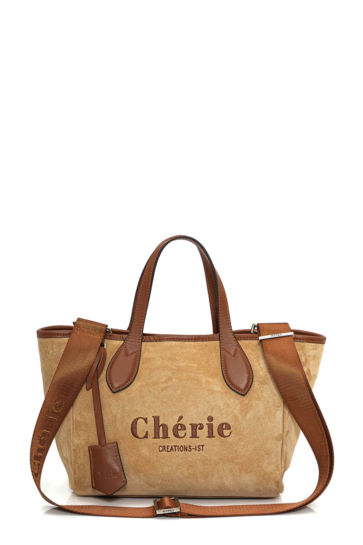 Rachel Medium Suede/Tan leather