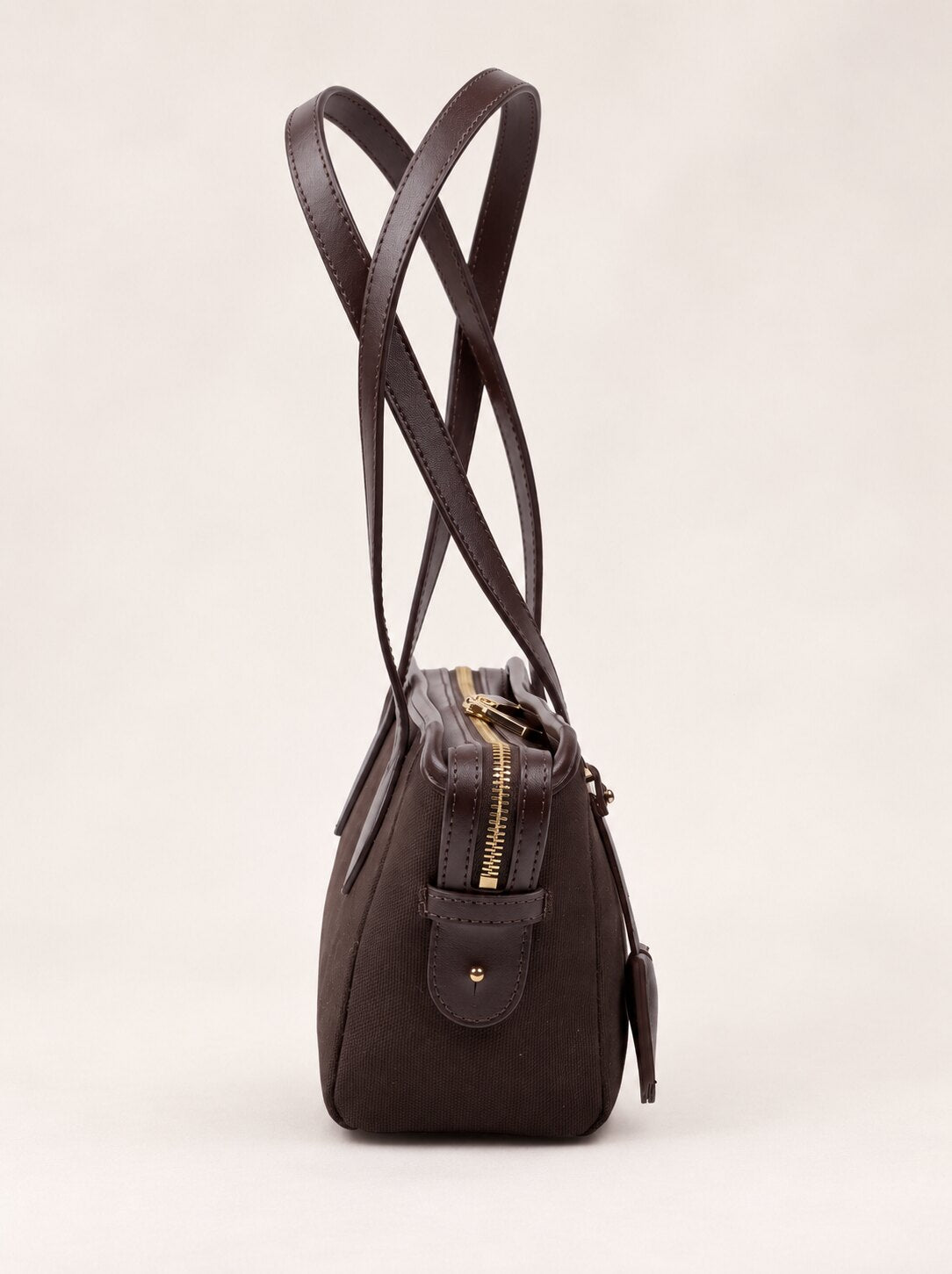 Rachel Shoulder BrownCanvas detay 3