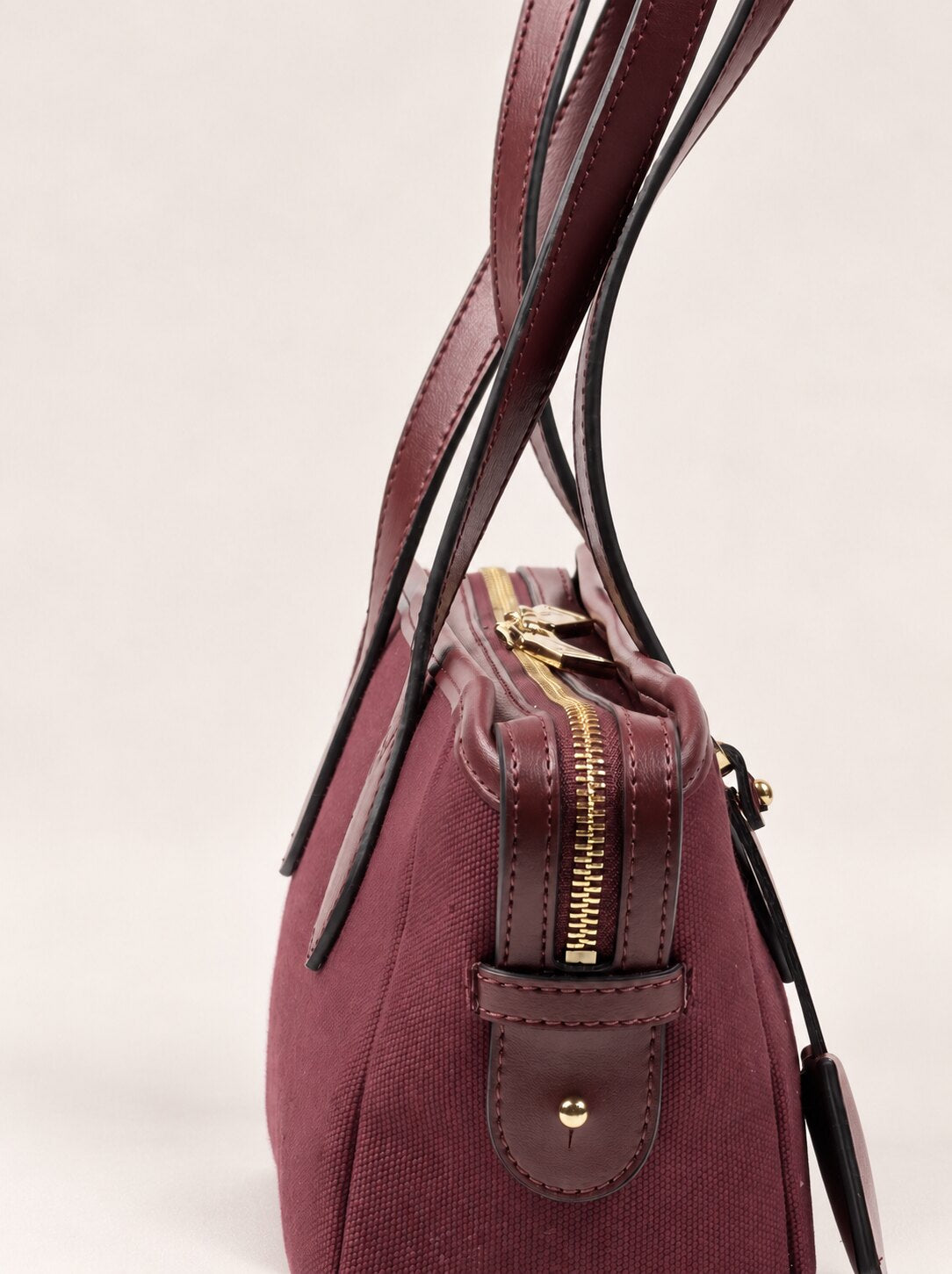 Rachel Shoulder BurgundyCanvas detay 4