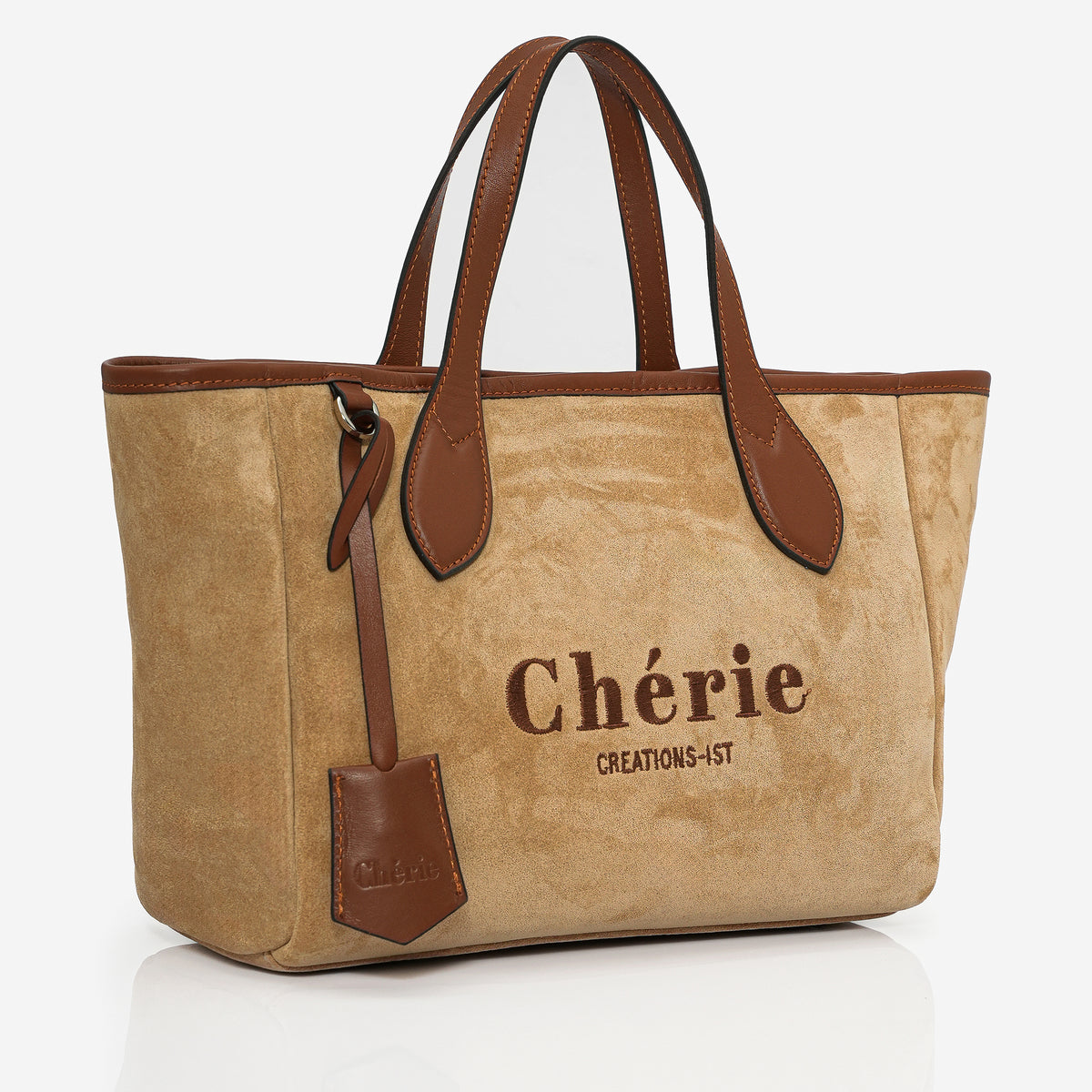 Rachel Medium Suede/Tan leather