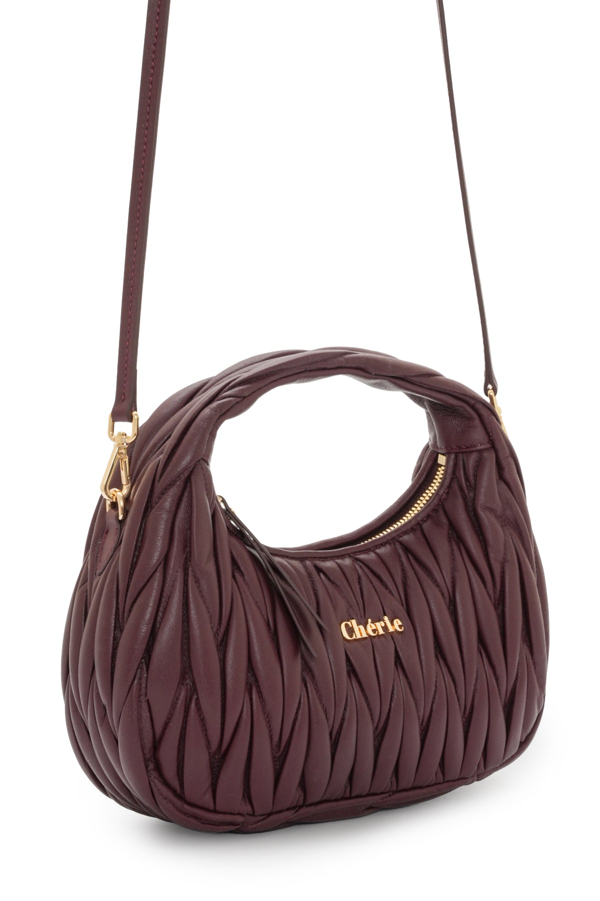 Phoebe leather burgundy