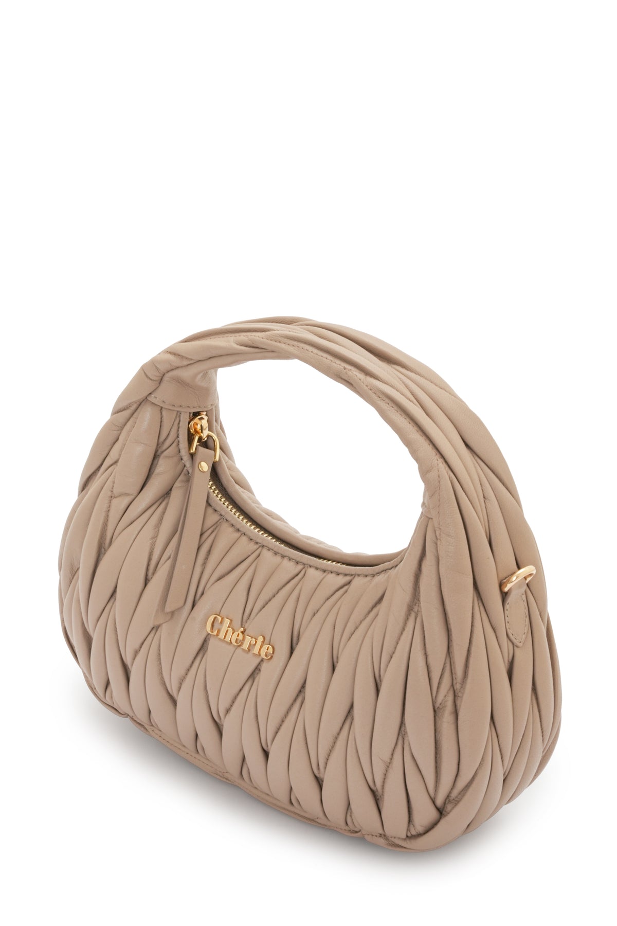Phoebe leather taupe