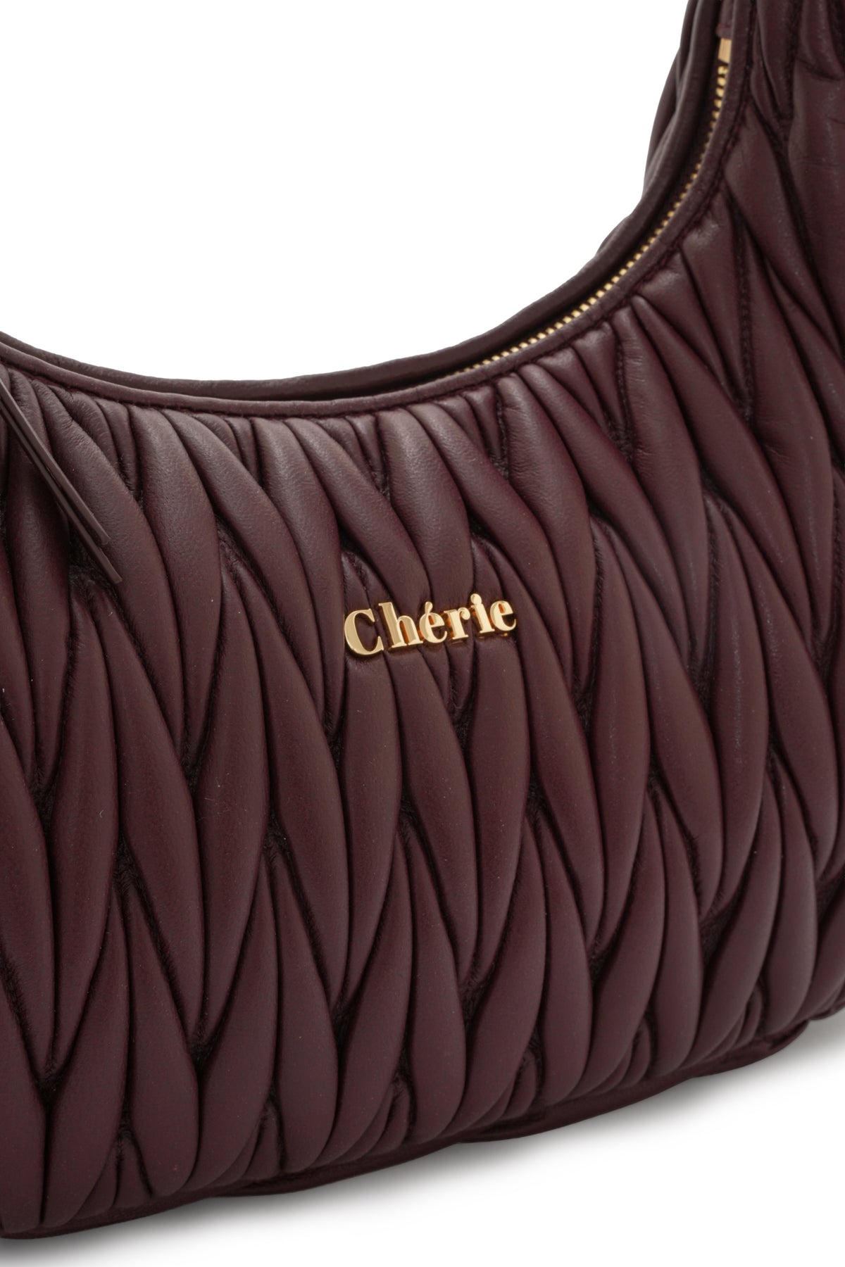 Phoebe leather large burgundy