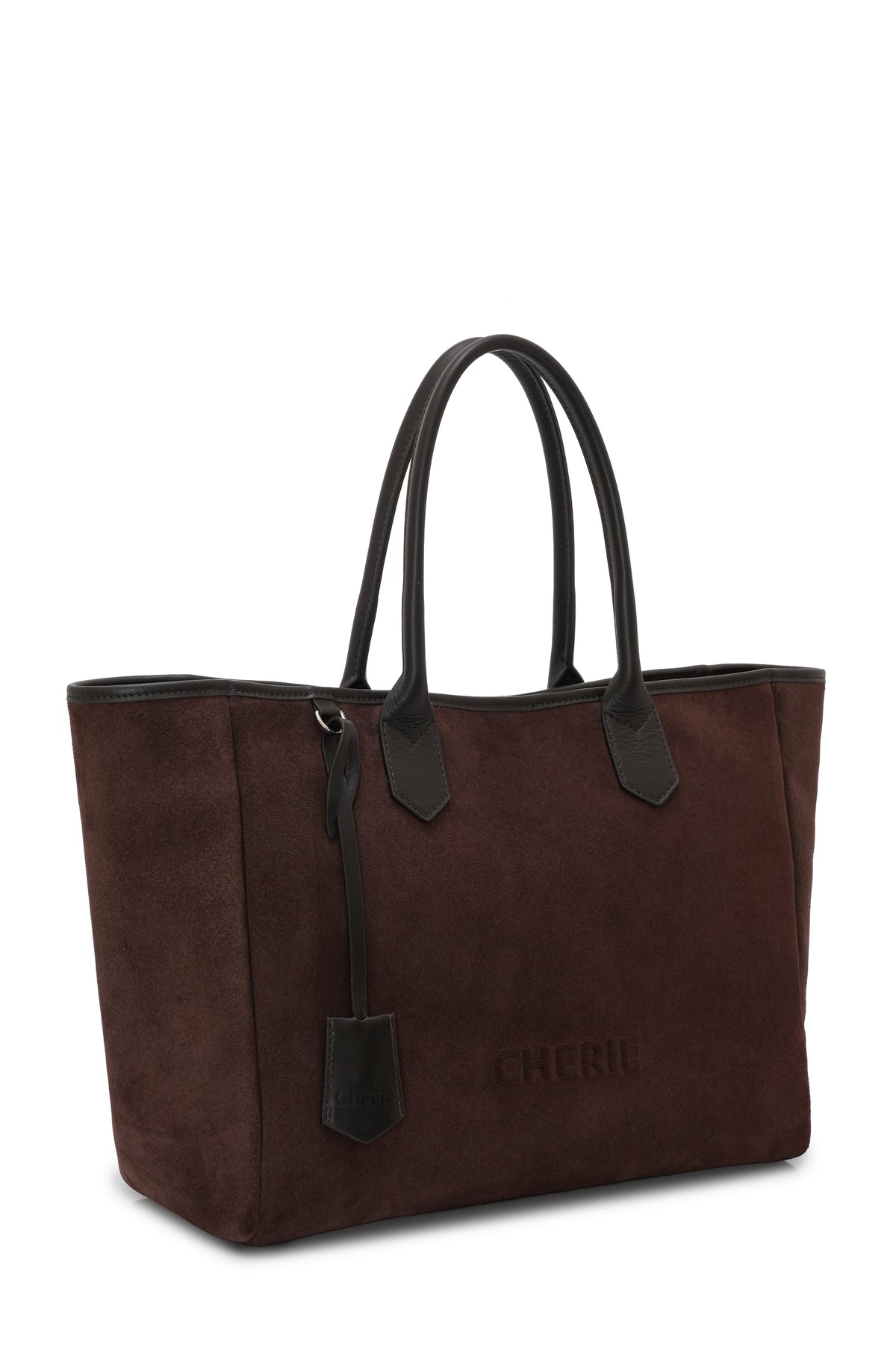 Rachel Suede Large Brown