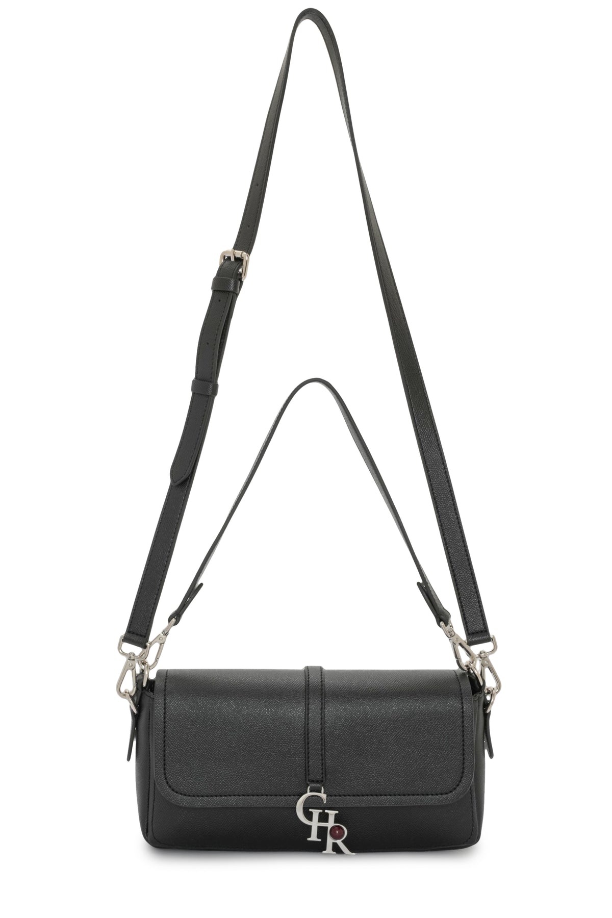 Stella - Black Vegan Leather | Medium