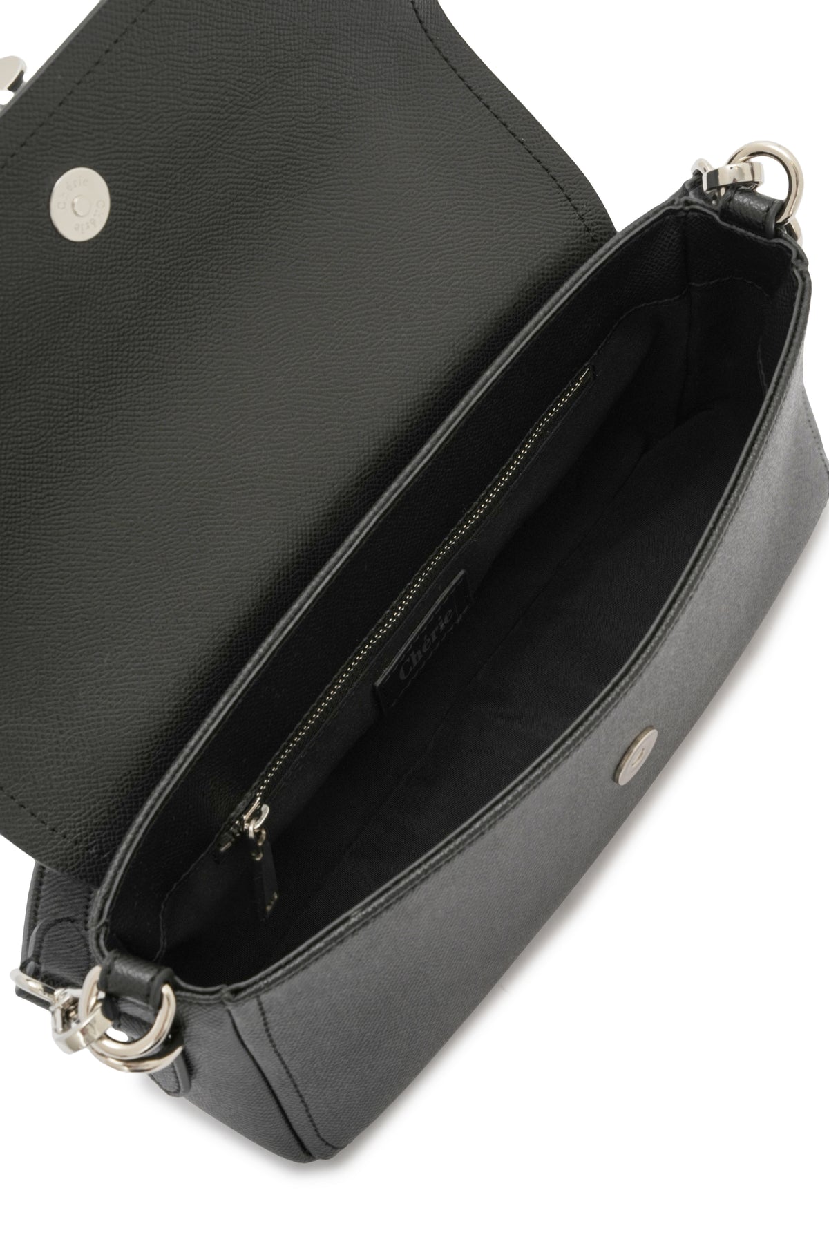 Stella - Black Vegan Leather | Medium
