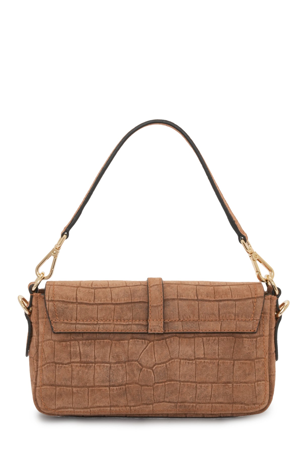 Stella - Tan Croc Suede | Mini