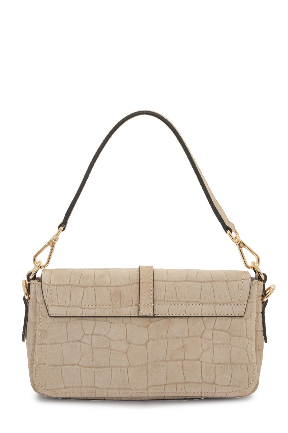 Stella - Biscuit Croc Suede | Mini