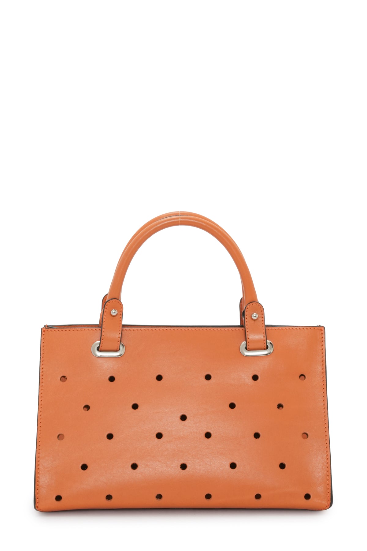 Paris - Orange Leather Mini