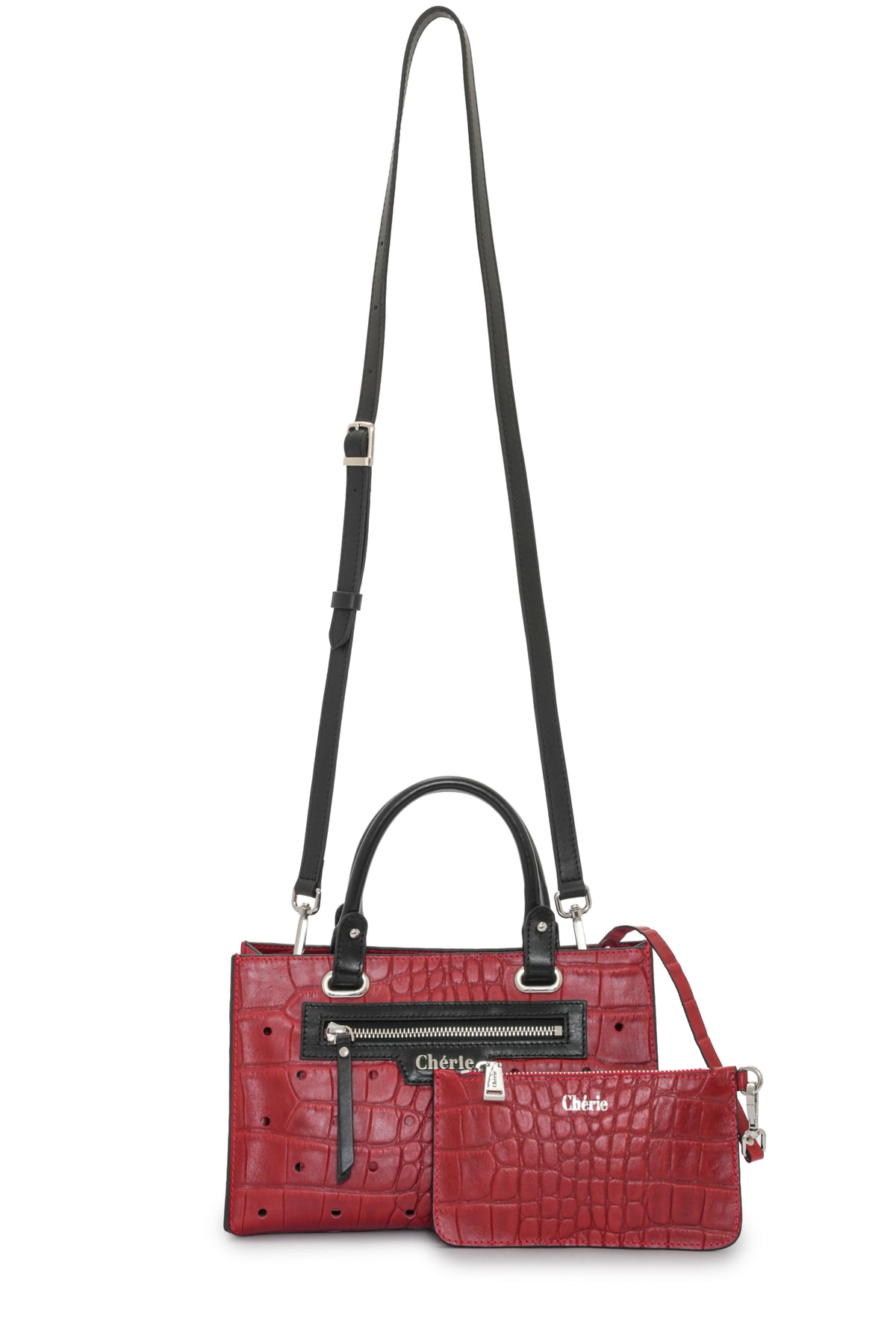 Paris - Red Croc Mini