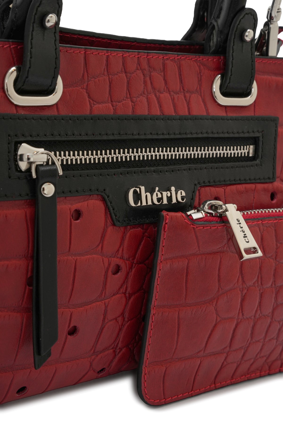 Paris - Red Croc Mini