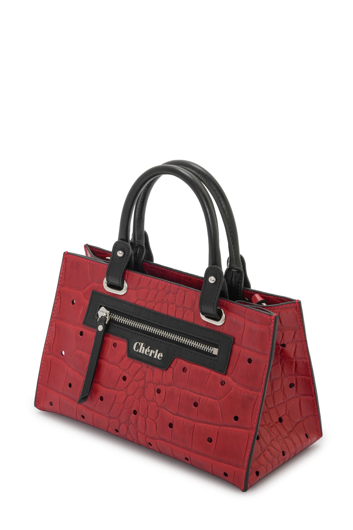 Paris - Red Croc Mini