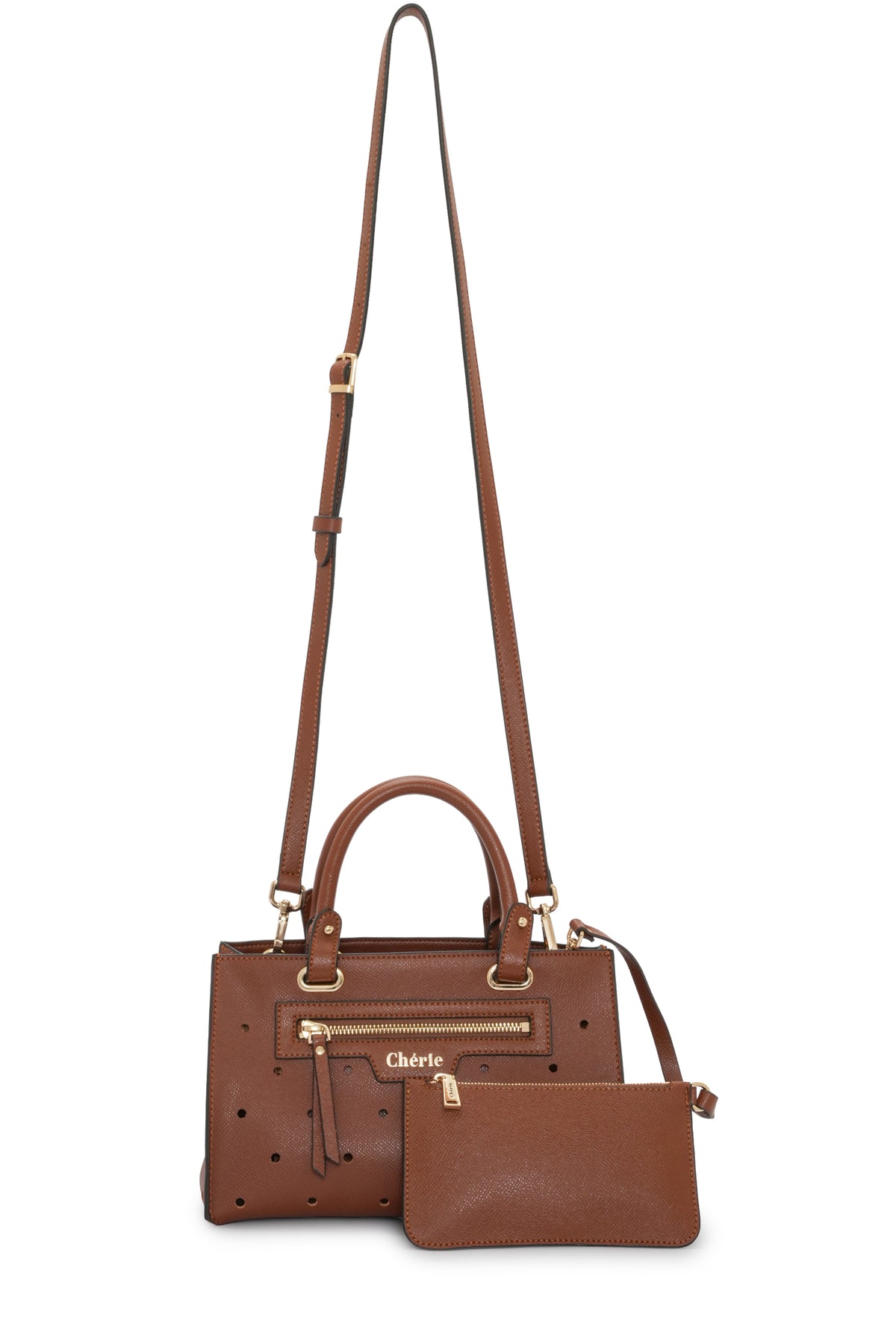Paris - Tan Vegan Leather Mini