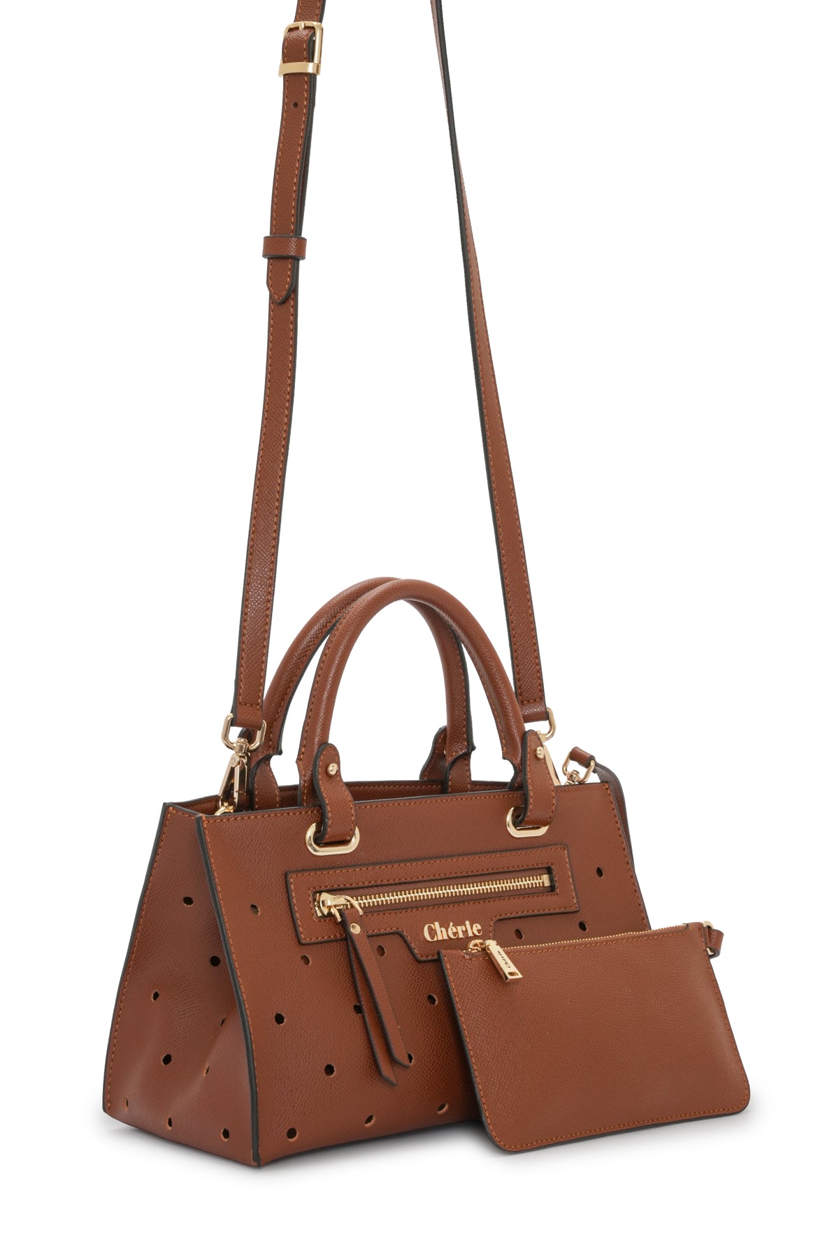 Paris - Tan Vegan Leather Mini