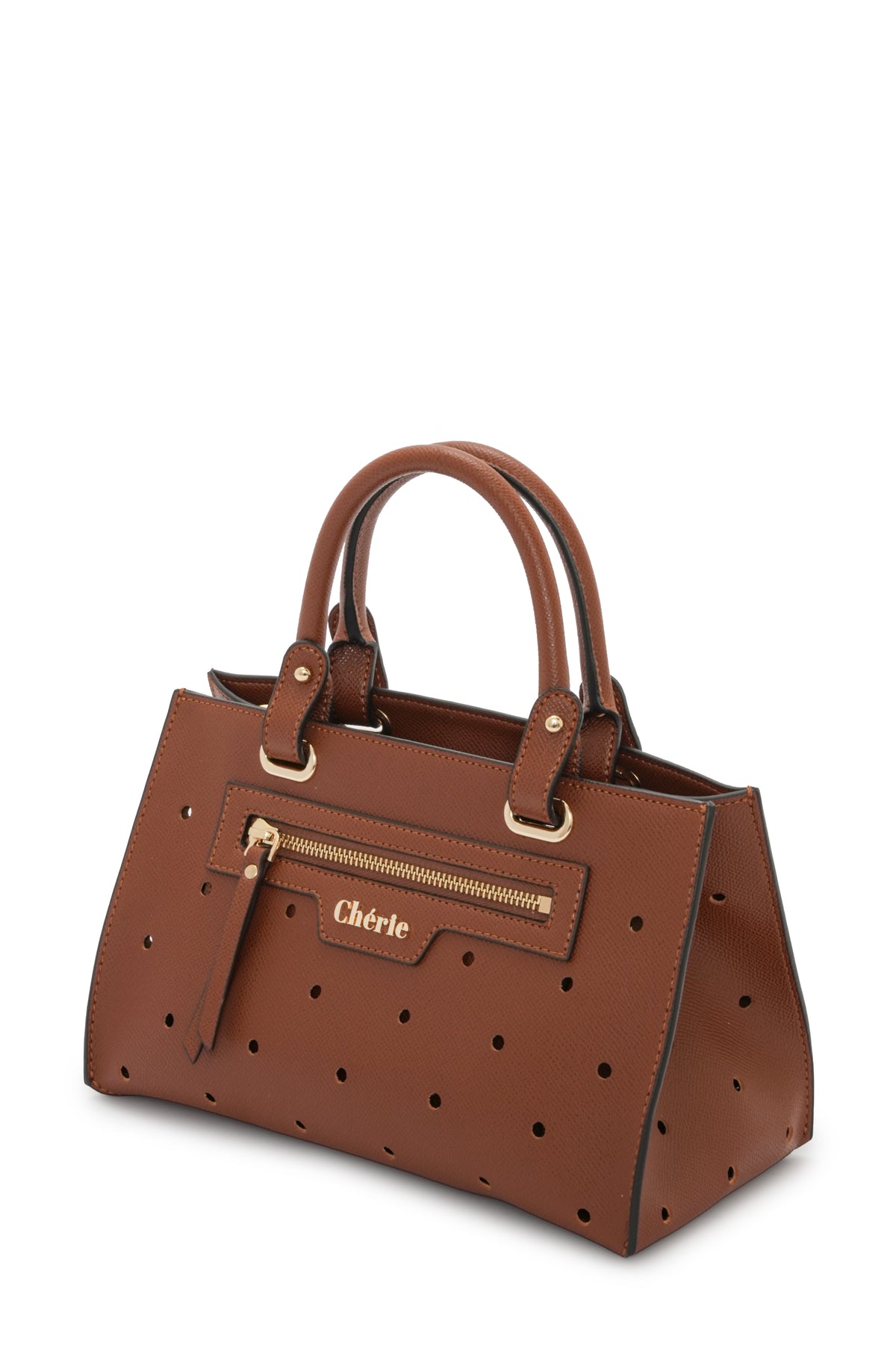 Paris - Tan Vegan Leather Mini