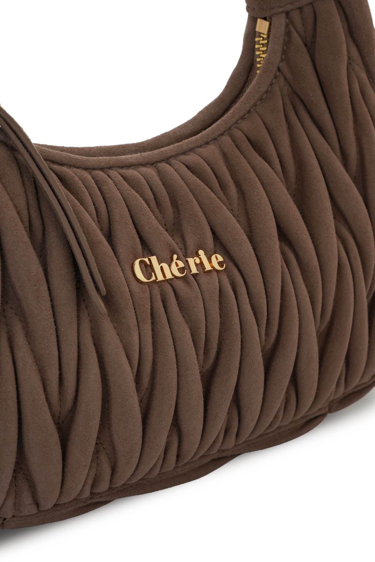 Phoebe suede taupe