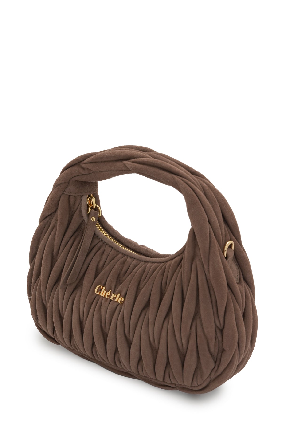 Phoebe suede taupe