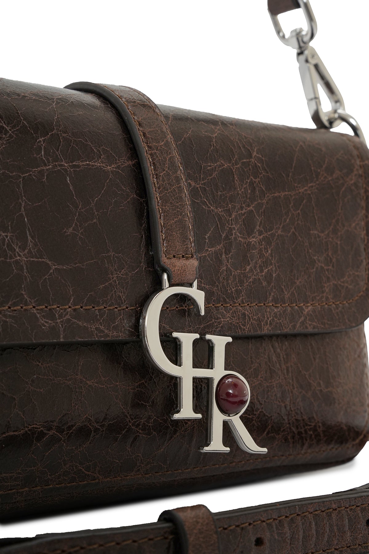Stella -  Brown Crazy  Leather | Mini