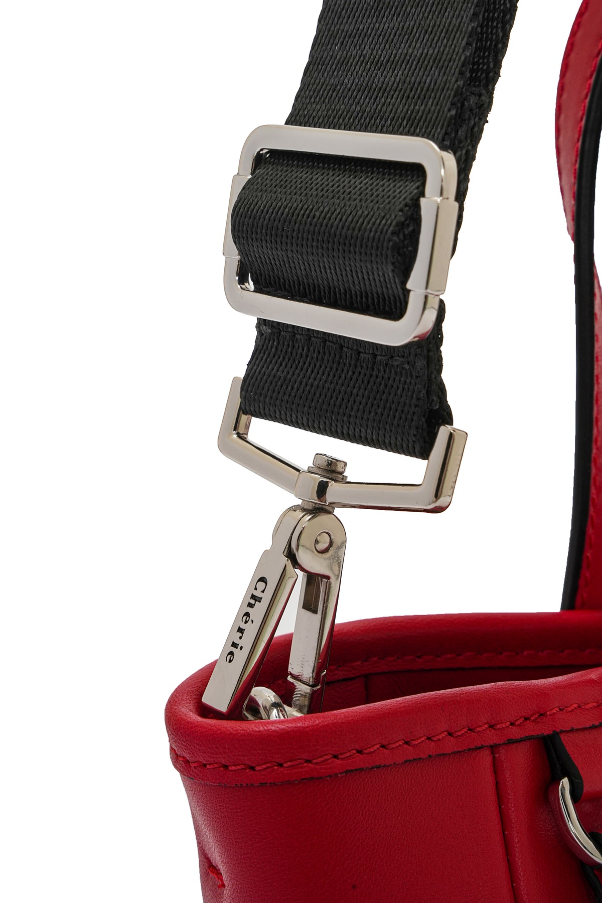 Rachel Baby -  Red Leather