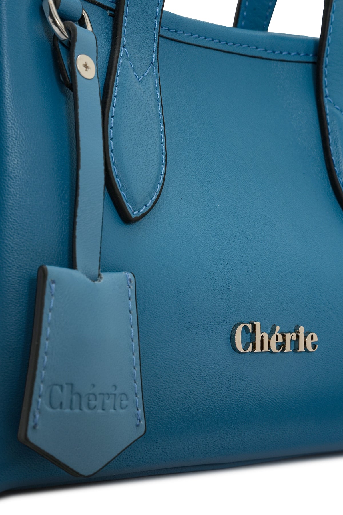 Rachel Baby -  Blue Leather