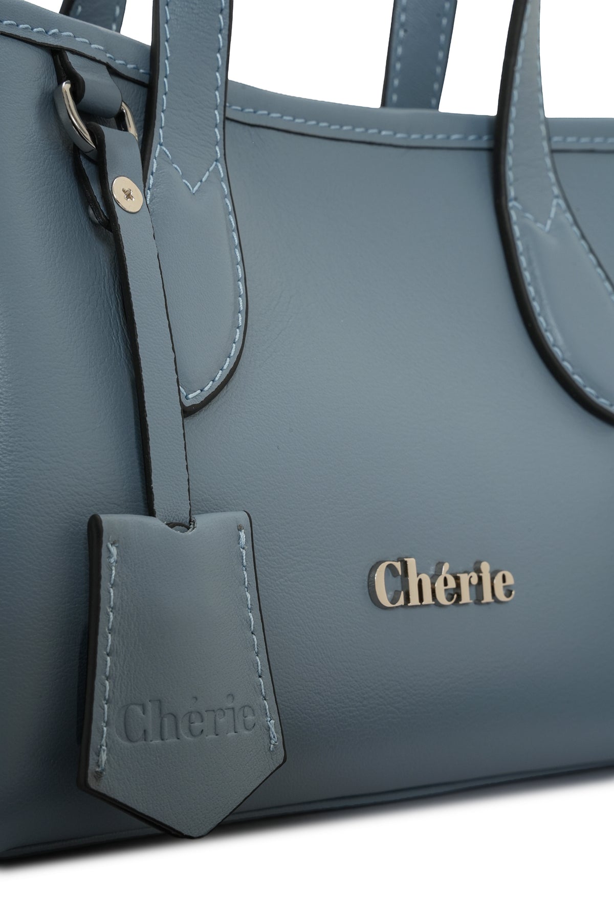 Rachel Baby -  Baby Blue Leather
