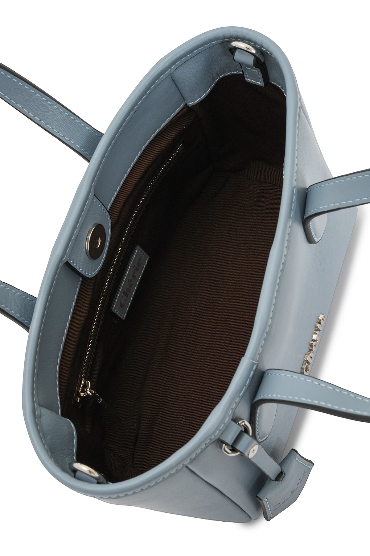 Rachel Baby -  Baby Blue Leather