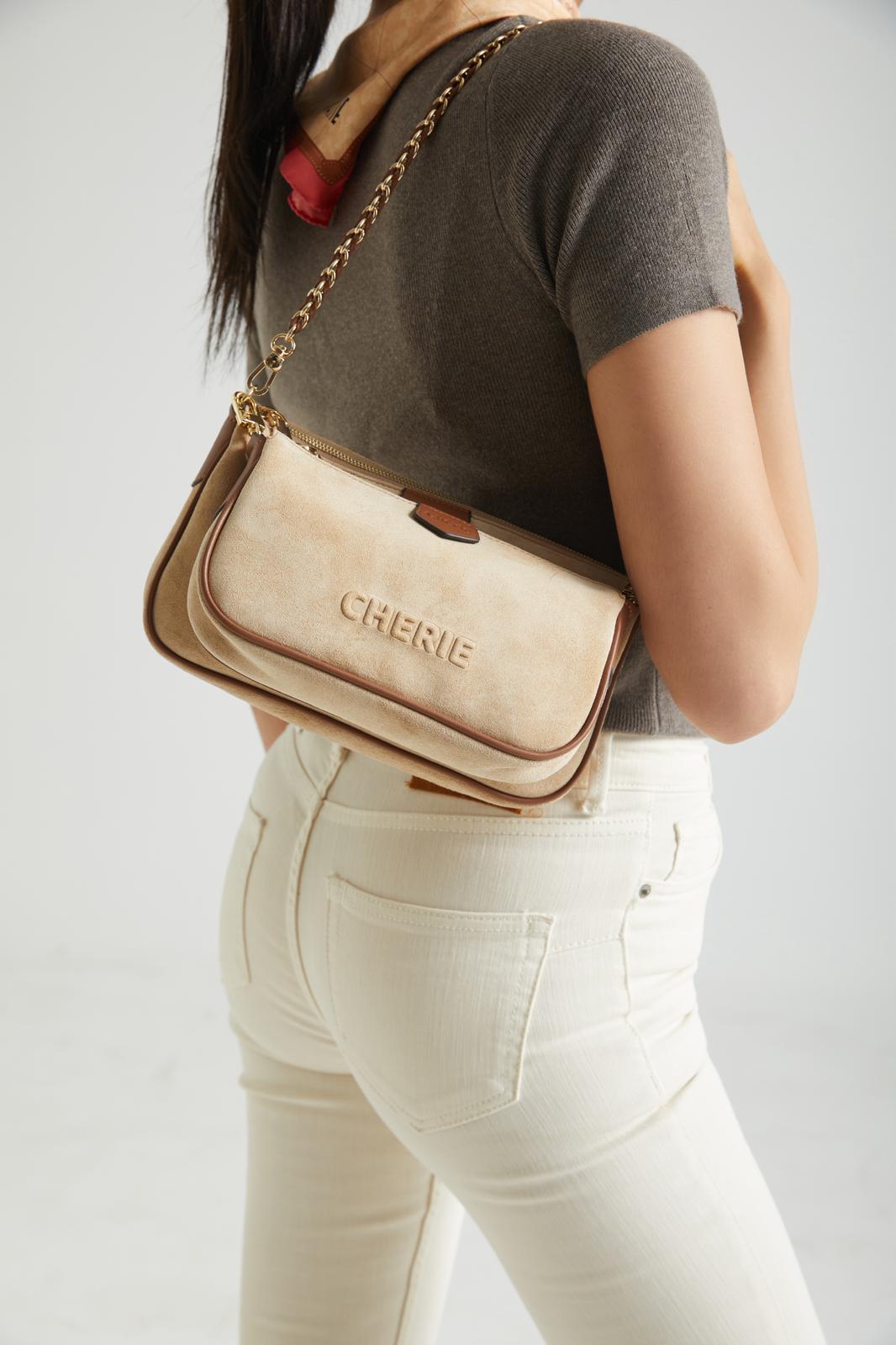 Lovita suede biscuit