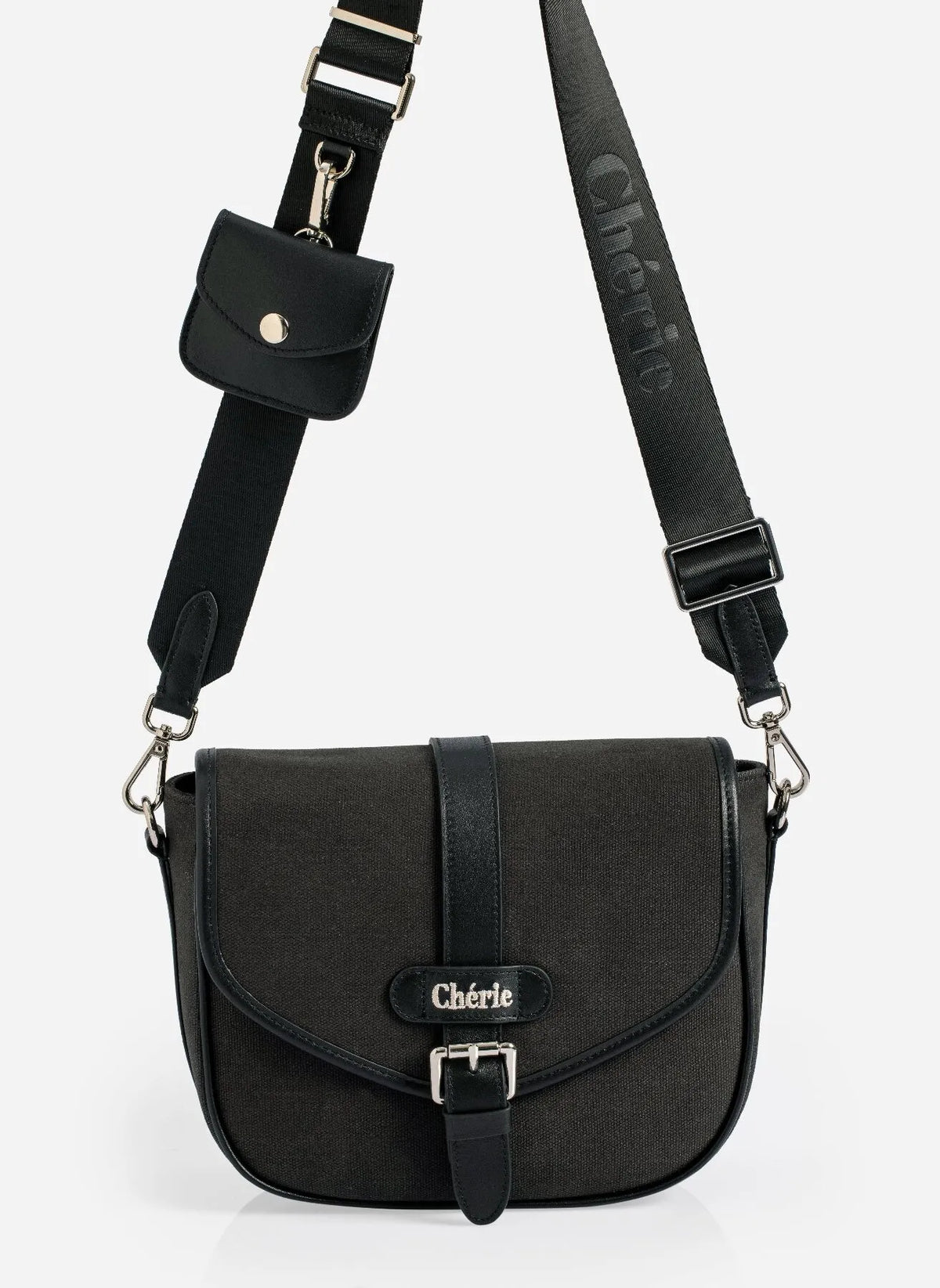 Bold pilot canvas black