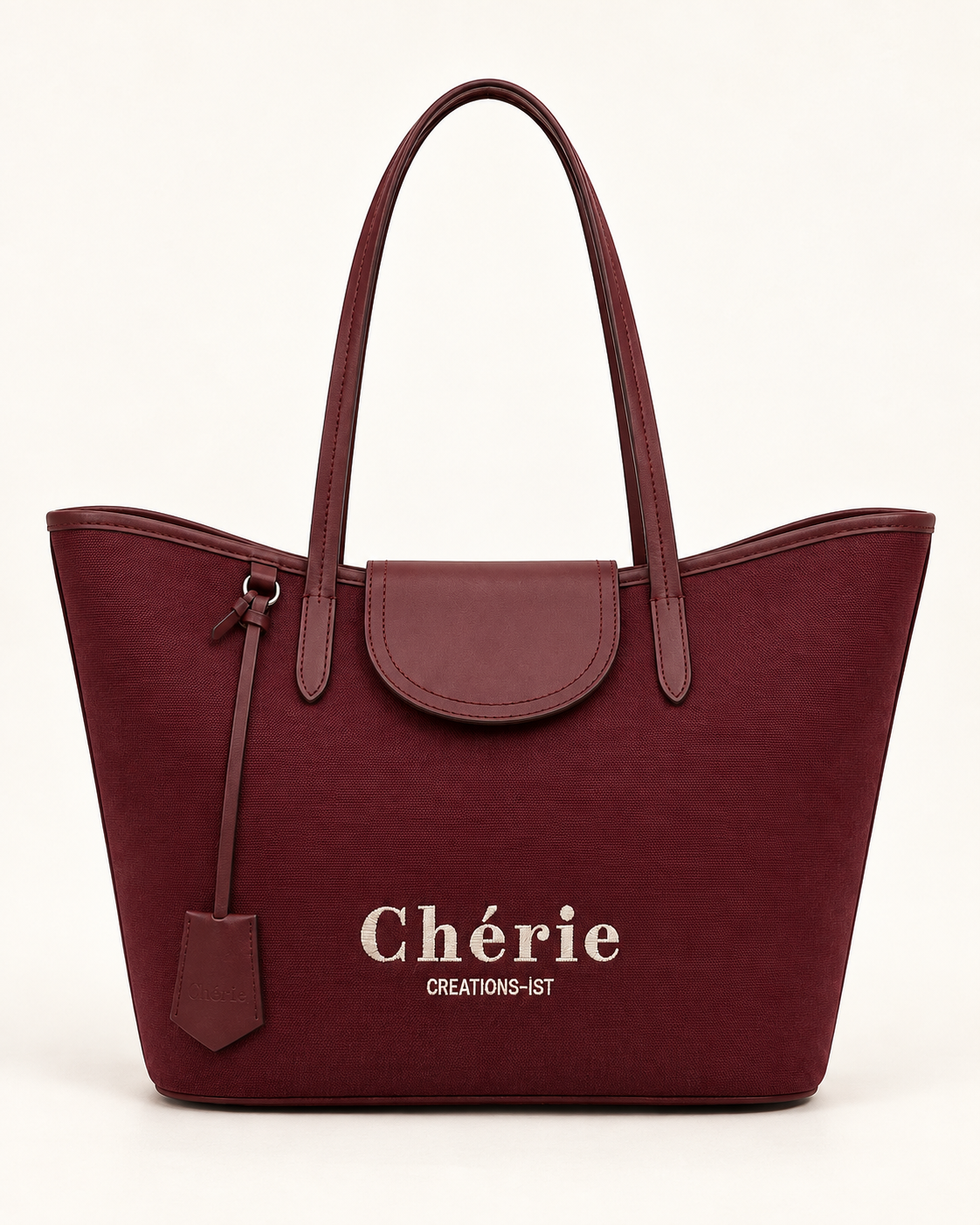 Chérie Cosmo Canvas Burgundy ürün fotoğrafı 1
