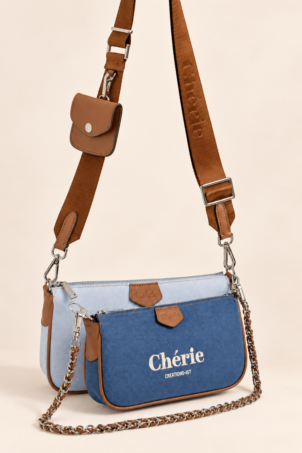 Chérie Lovita Baby Blue Jean Blue ürün fotoğrafı 1