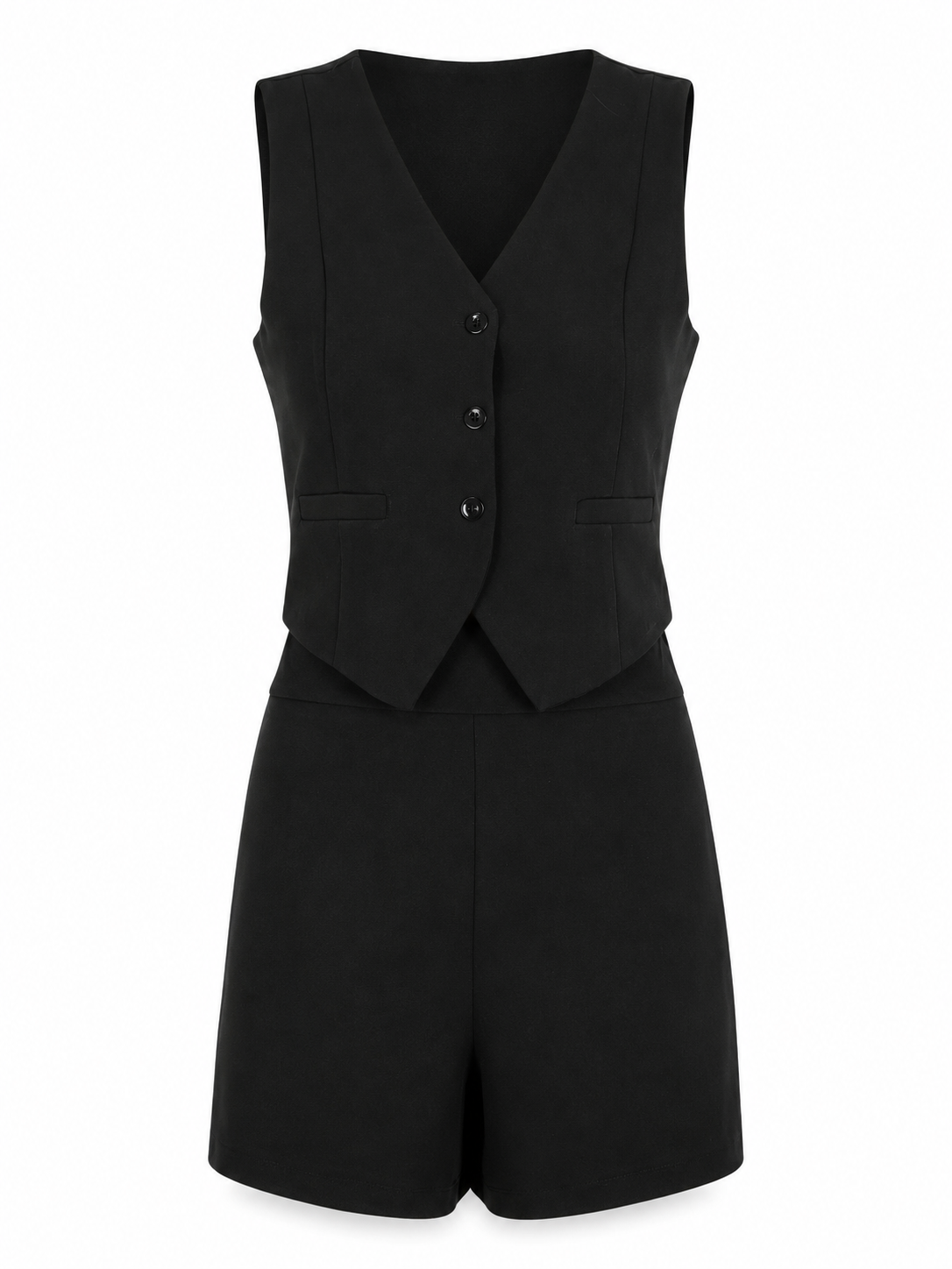 Riva Blazer Yelek Şort Takım (dekupe)