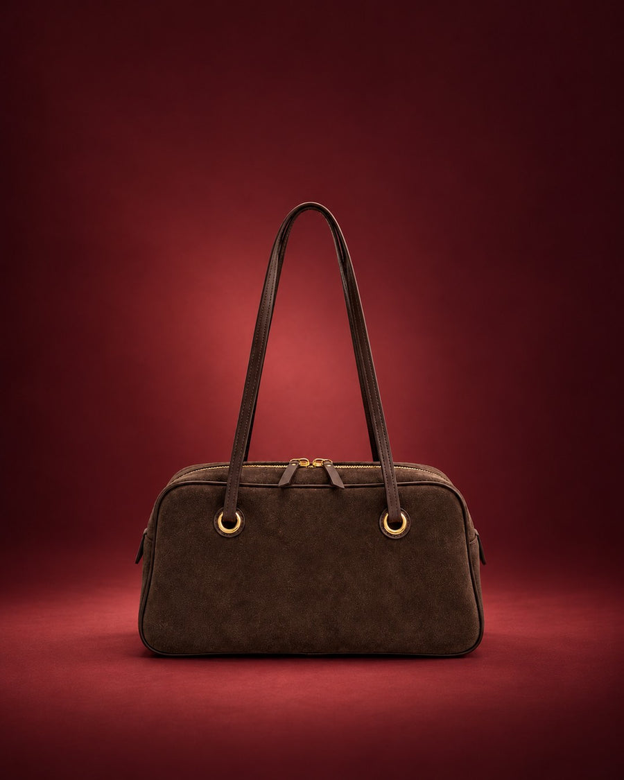 HEIDI - BROWN SUEDE