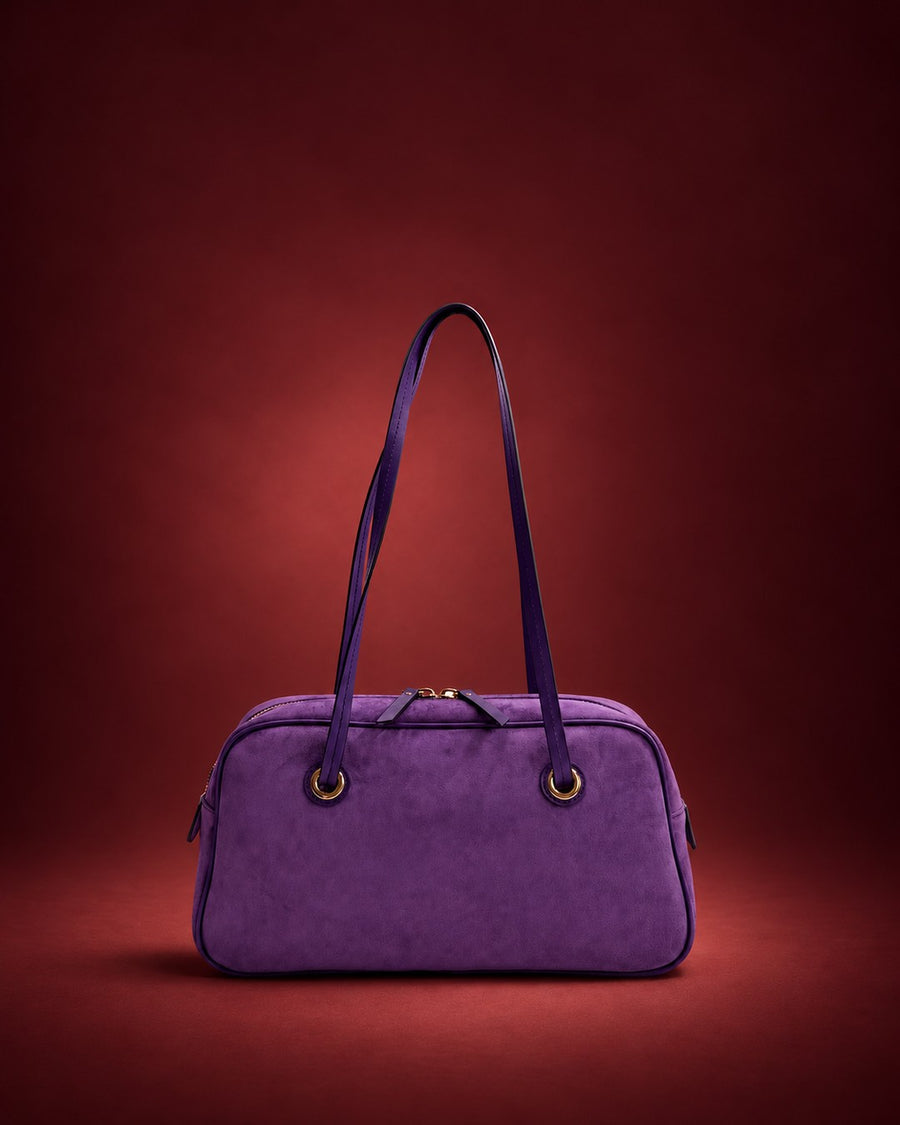 HEIDI - PURPLE SUEDE